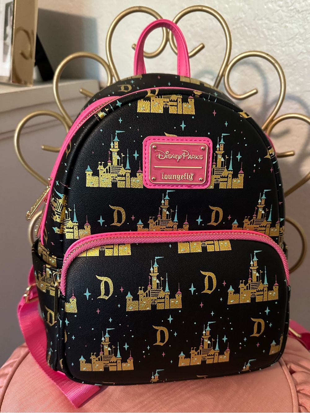 Loungefly Disney Backpack Sleeping Beauty Castle - Picture 6 of 10
